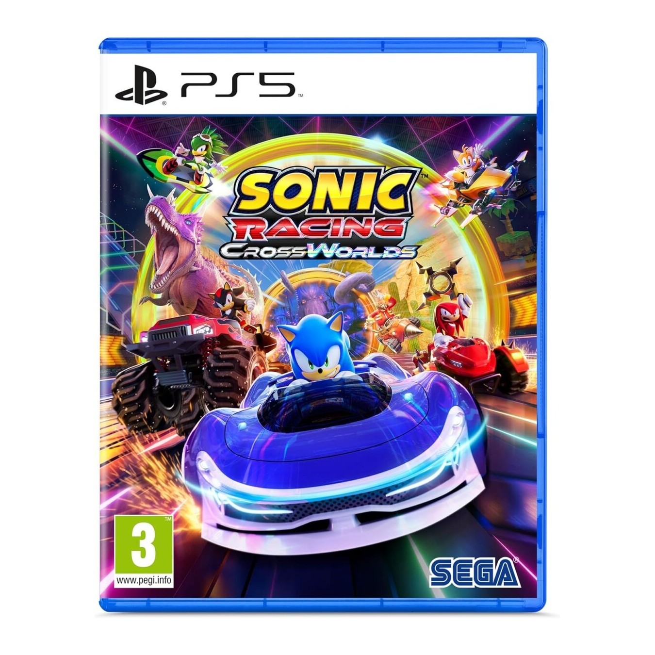 Sonic Racing: CrossWorlds PS5 - PS5 Game — Buy in Cyprus with Fast Delivery