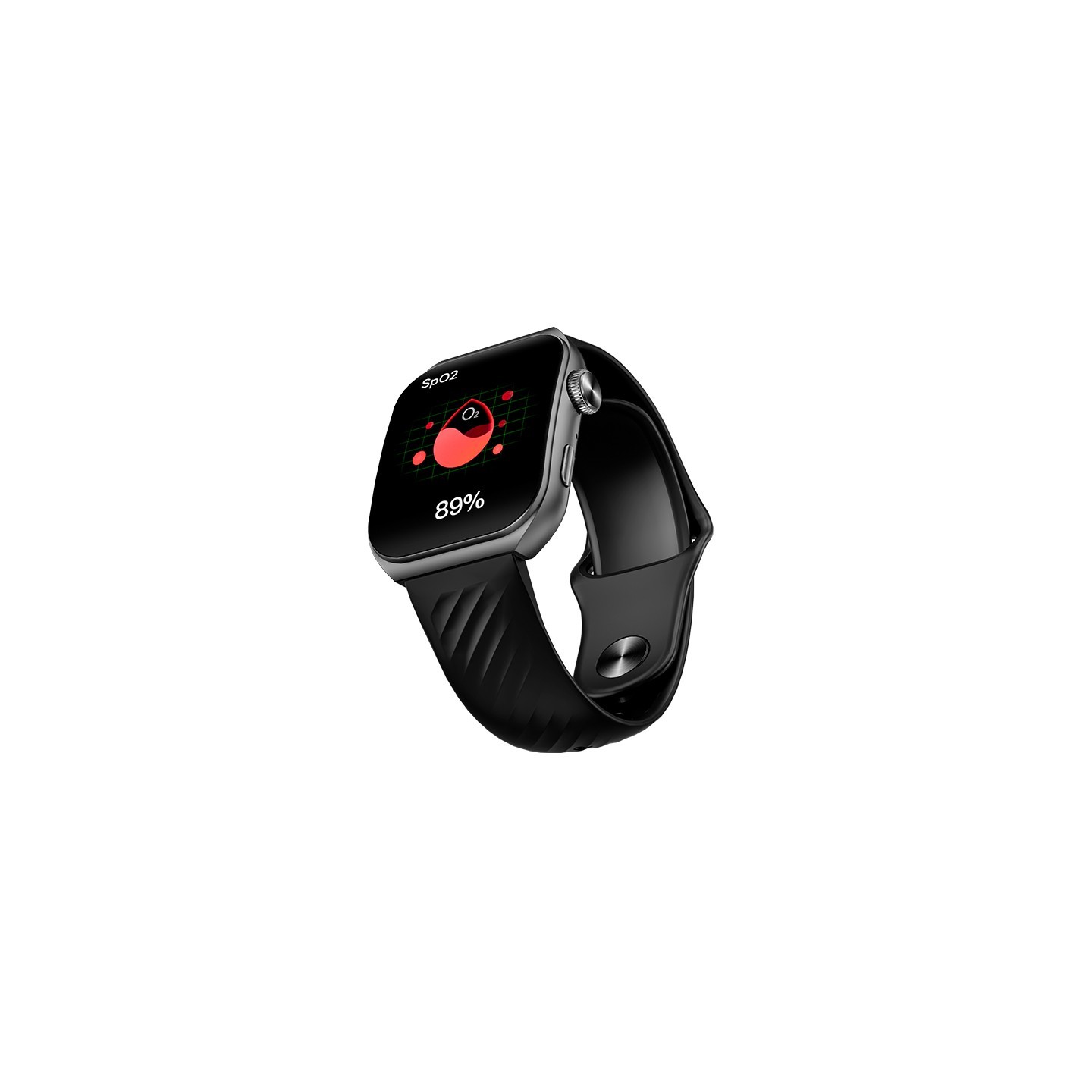 QCY Watch GS2 S5 - GS2 S5 - (Black, 1.96\" AMOLED, 410x502, 60Hz) — Buy in Cyprus with Fast Delivery