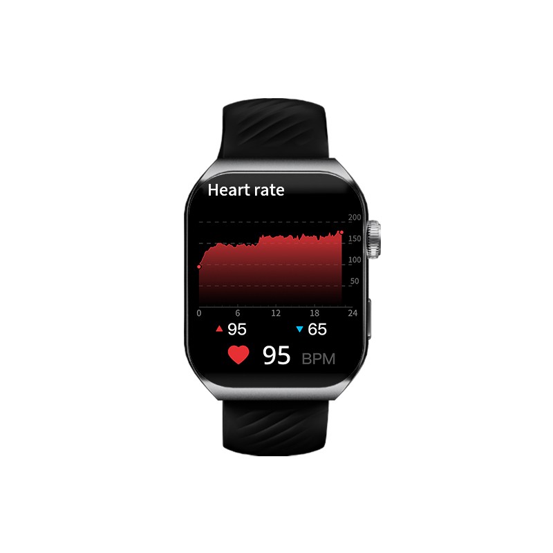 Buy QCY Watch GS2 S5 - GS2 S5 - (Black, 1.96\" AMOLED, 410x502, 60Hz) in Cyprus, Nicosia, Limassol, Larnaka, Pafos