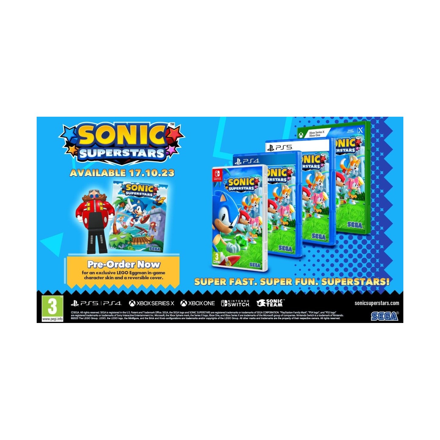 Sonic Superstars PS5 — Buy in Cyprus with Fast Delivery