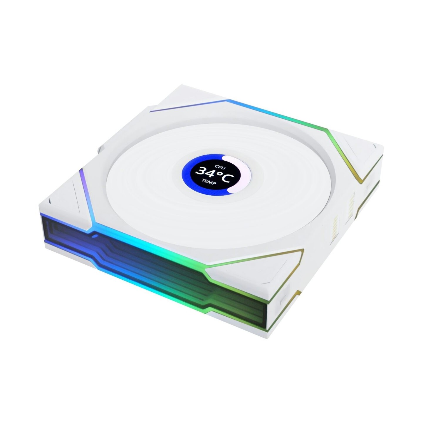 Lian Li UNI FAN TL LCD Wireless 120 3-Fan Pack White w/ Controller (Boxed) — Buy in Cyprus with Fast Delivery