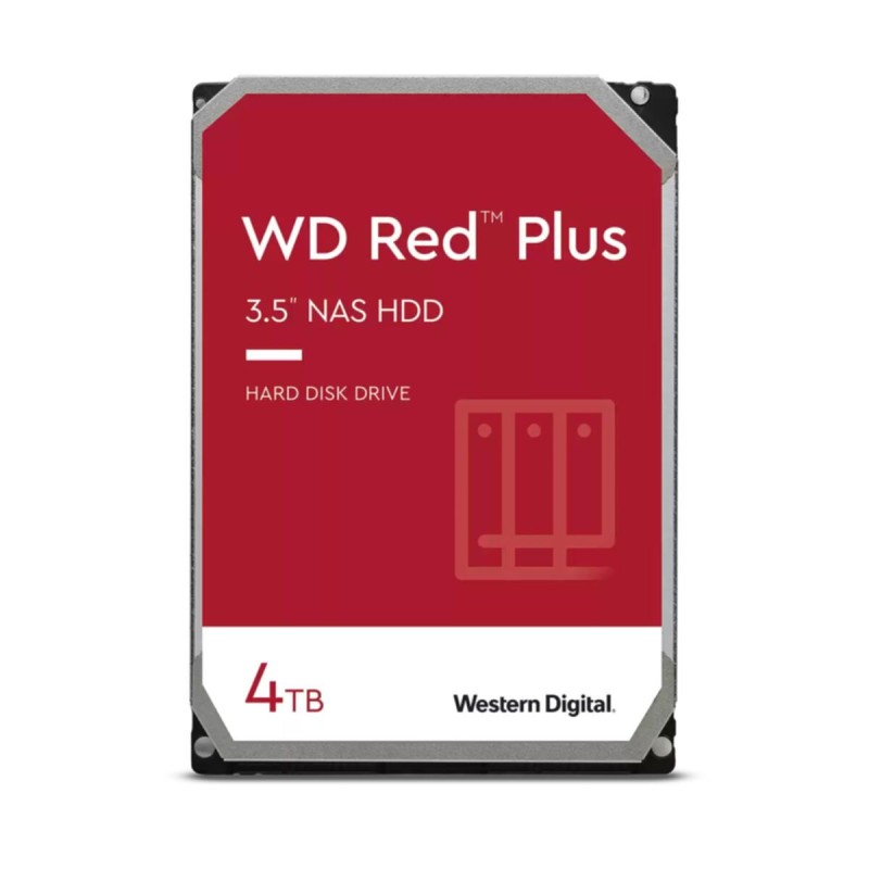 Buy Western Digital WD Red Plus - WD40EFPX - 4TB 3.5" NAS HDD, SATA III 6Gb/s, 2... in Cyprus, Nicosia, Limassol, Larnaka, Pafos