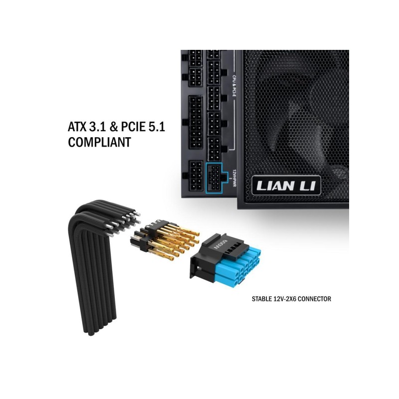 Buy Lian Li Edge 1300W Black 80+ Platinum, Fully Modular ATX PSU - EDGE 1300W - ... in Cyprus, Nicosia, Limassol, Larnaka, Pafos