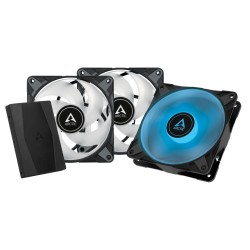 Arctic P12 PWM PST A-RGB 0dB 120mm Case Fan - 3 Pack (Boxed) — Buy in Cyprus with Fast Delivery