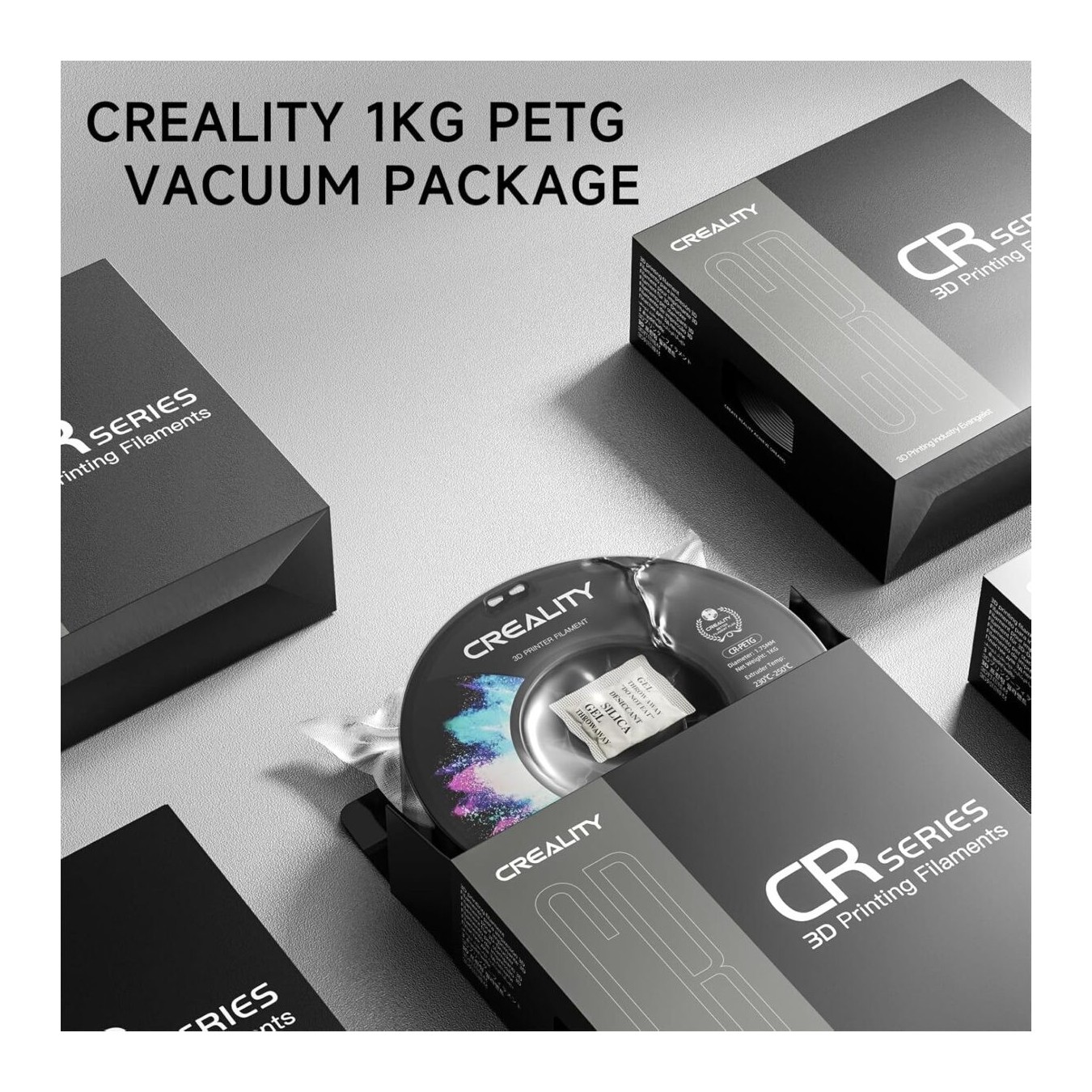 Creality CR-PETG Purple 3D Printer Filament - CR-PETG - Purple, 1.75mm, Glossy — Buy in Cyprus with Fast Delivery