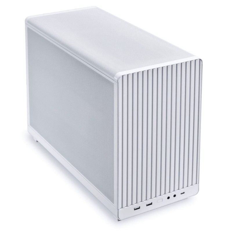 Lian Li DAN Cases A3-mATX White - Micro-ATX Tower, All Mesh Steel PC Case - 4718466015631 (Boxed)