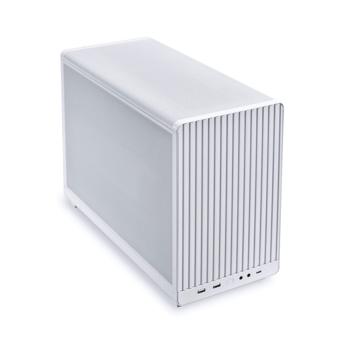 Lian Li DAN Cases A3-mATX White - Micro-ATX Tower, All Mesh Steel PC Case - 4718466015631 (Boxed)