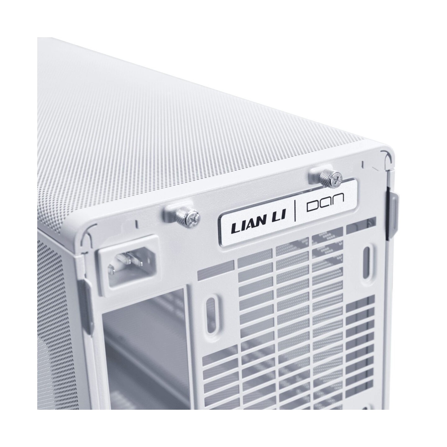 Lian Li DAN Cases A3-mATX White - Micro-ATX Tower, All Mesh Steel PC Case - 4718466015631 (Boxed)