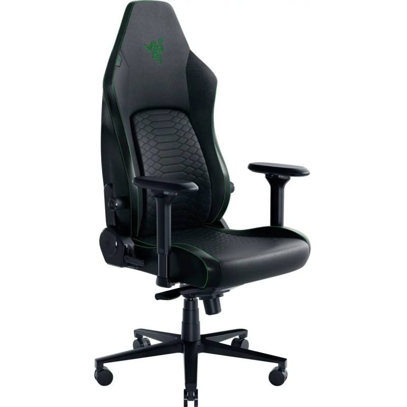 Buy Razer Iskur V2 Green - ISKUR V2 - Leather Gaming Chair, 6D Lumbar Support, M... in Cyprus, Nicosia, Limassol, Larnaka, Pafos