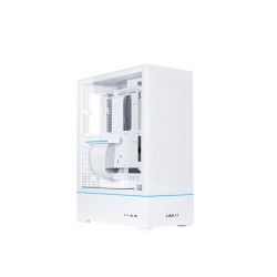 LIAN LI SUP01 White - 45L Vertical ATX PC Case w/ 3x120mm ARGB Fans (Boxed) — Buy in Cyprus with Fast Delivery