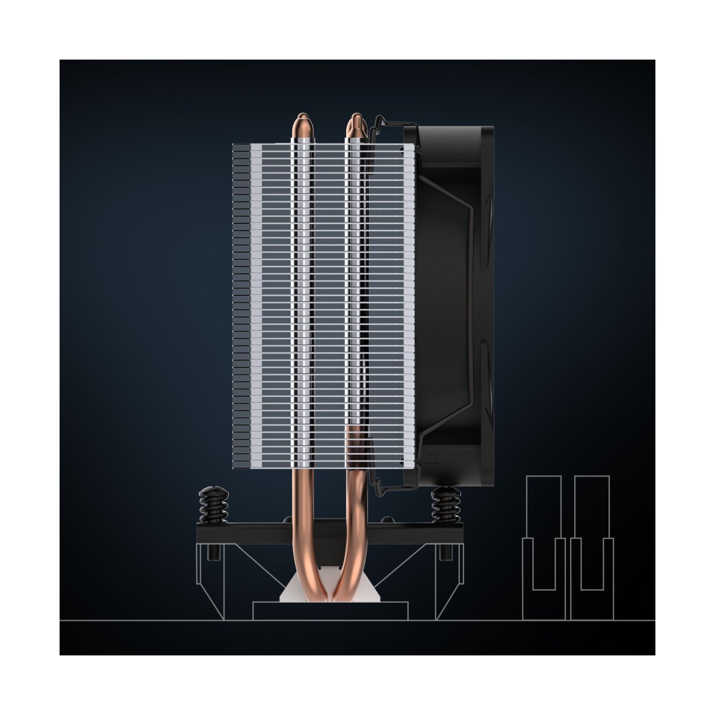 Arctic Freezer 8A CO ACFRE00162A - AMD AM5/AM4 Low-Profile CPU Cooler (Boxed) — Buy in Cyprus with Fast Delivery