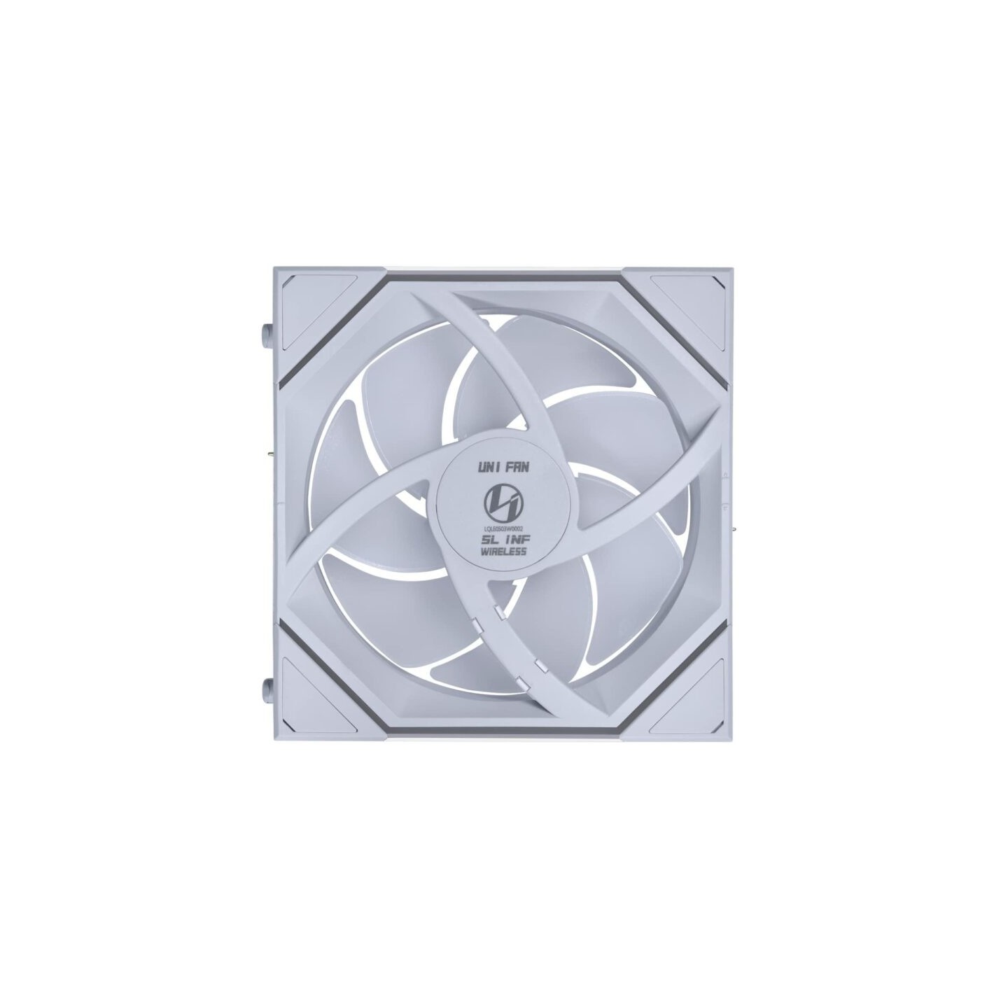 Lian Li UNI FAN SL-INF Wireless 120mm Reverse Blade 3-Pack with Controller - White (Boxed) — Buy in Cyprus with Fast Delivery