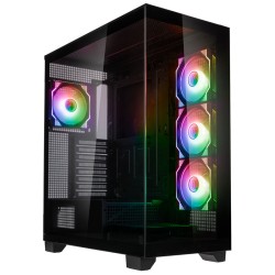 Buy Kolink Unity Arena ARGB Midi Tower - Black, E-ATX, 420mm GPU clearance, 4 AR... in Cyprus, Nicosia, Limassol, Larnaka, Pafos