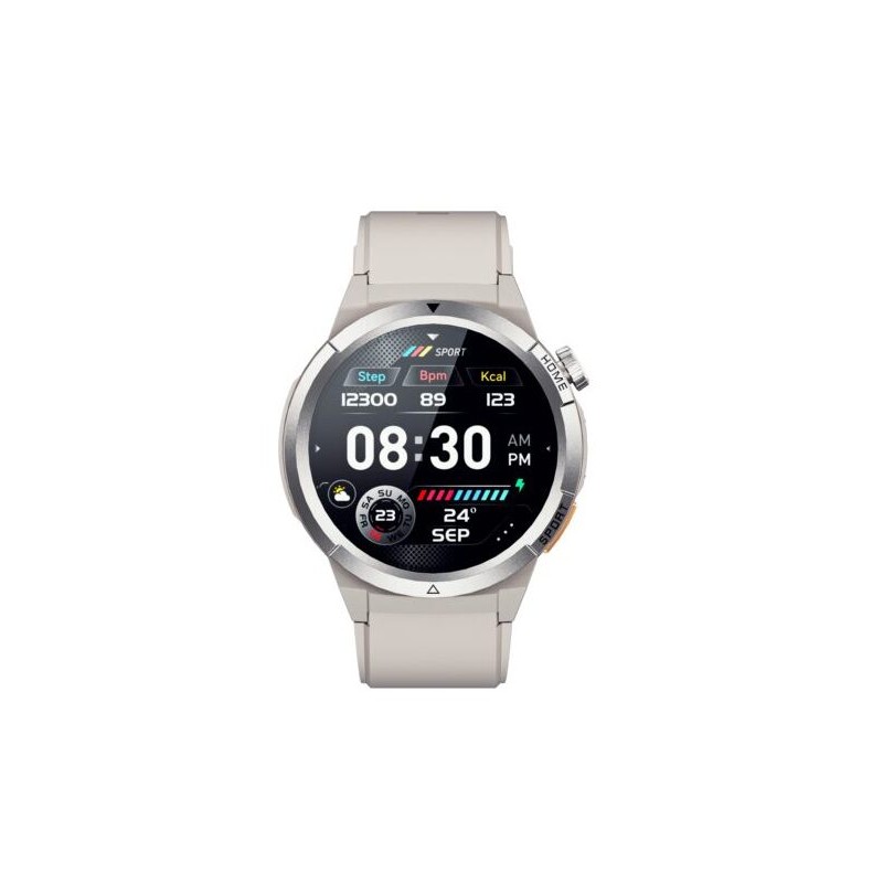 Buy QCY Active GX Watch S12 - Grey - 1.43" AMOLED, 466x466, IP68, Bluetooth Calling in Cyprus, Nicosia, Limassol, Larnaka, Pafos