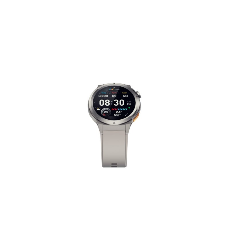 Buy QCY Active GX Watch S12 - Grey - 1.43" AMOLED, 466x466, IP68, Bluetooth Calling in Cyprus, Nicosia, Limassol, Larnaka, Pafos