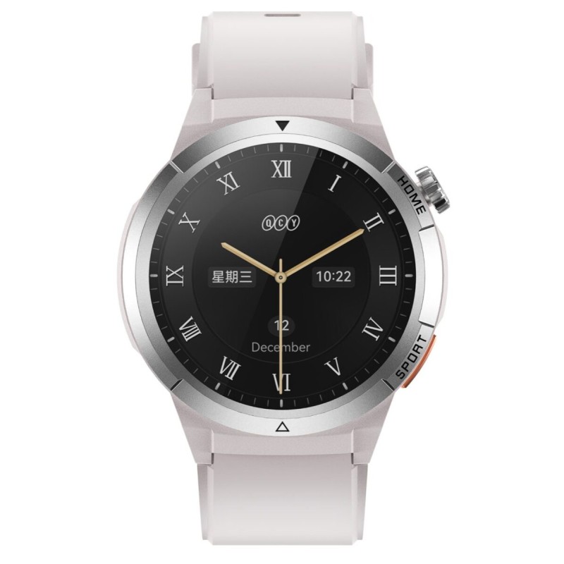 Buy QCY Active GX Watch S12 - Grey - 1.43" AMOLED, 466x466, IP68, Bluetooth Calling in Cyprus, Nicosia, Limassol, Larnaka, Pafos