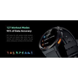 Buy QCY Active GX Watch S12 - Grey - 1.43" AMOLED, 466x466, IP68, Bluetooth Calling in Cyprus, Nicosia, Limassol, Larnaka, Pafos