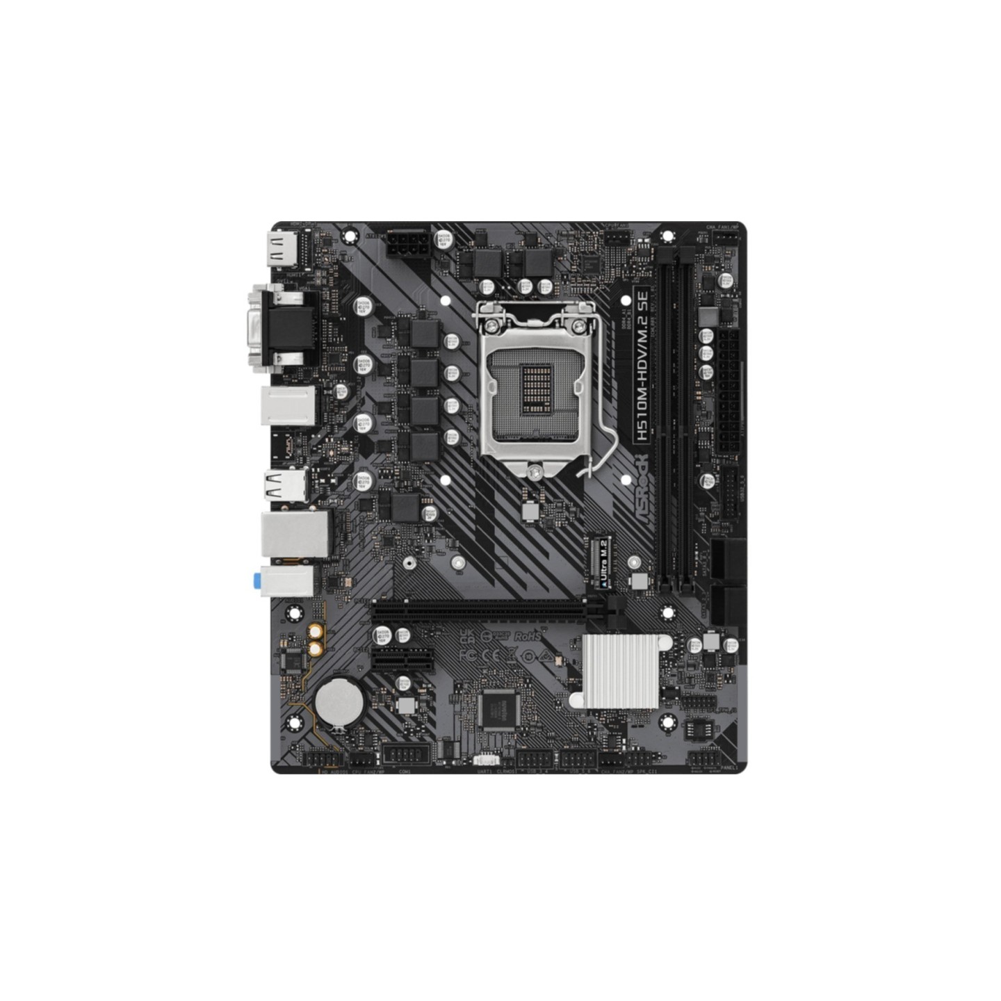 ASRock H510M-HDV/M.2 SE LGA1200 Micro-ATX Motherboard DDR4 (Boxed) — Buy in Cyprus with Fast Delivery