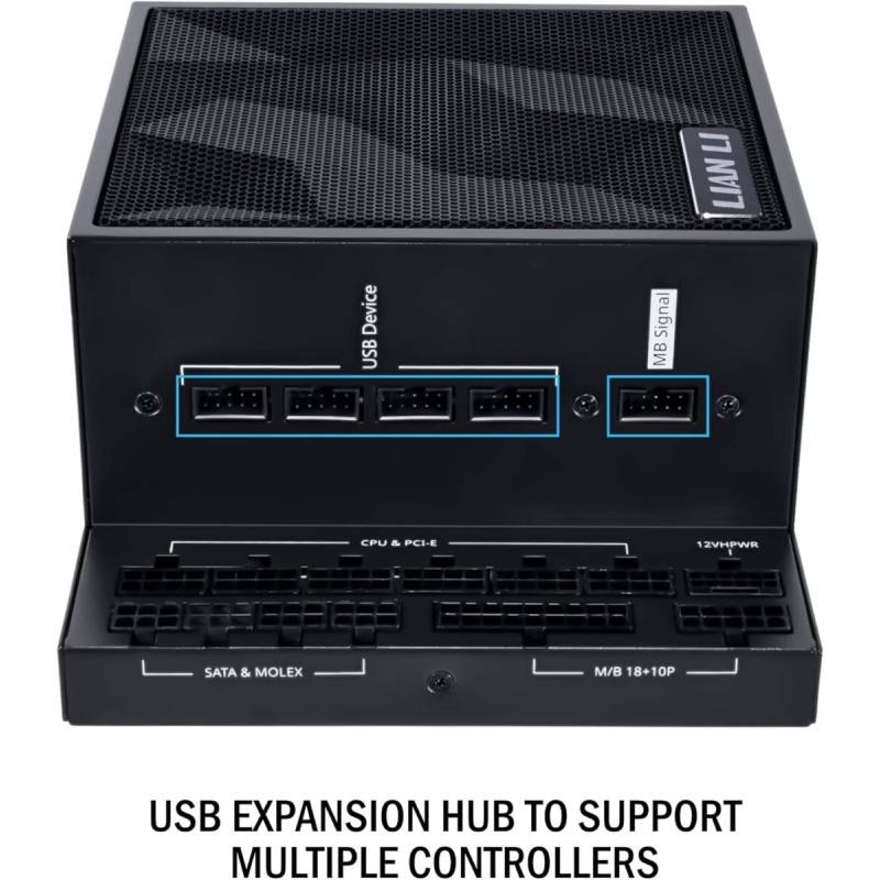 Buy Lian Li Edge 1000W Black 80+ Platinum Fully Modular ATX PSU in Cyprus, Nicosia, Limassol, Larnaka, Pafos