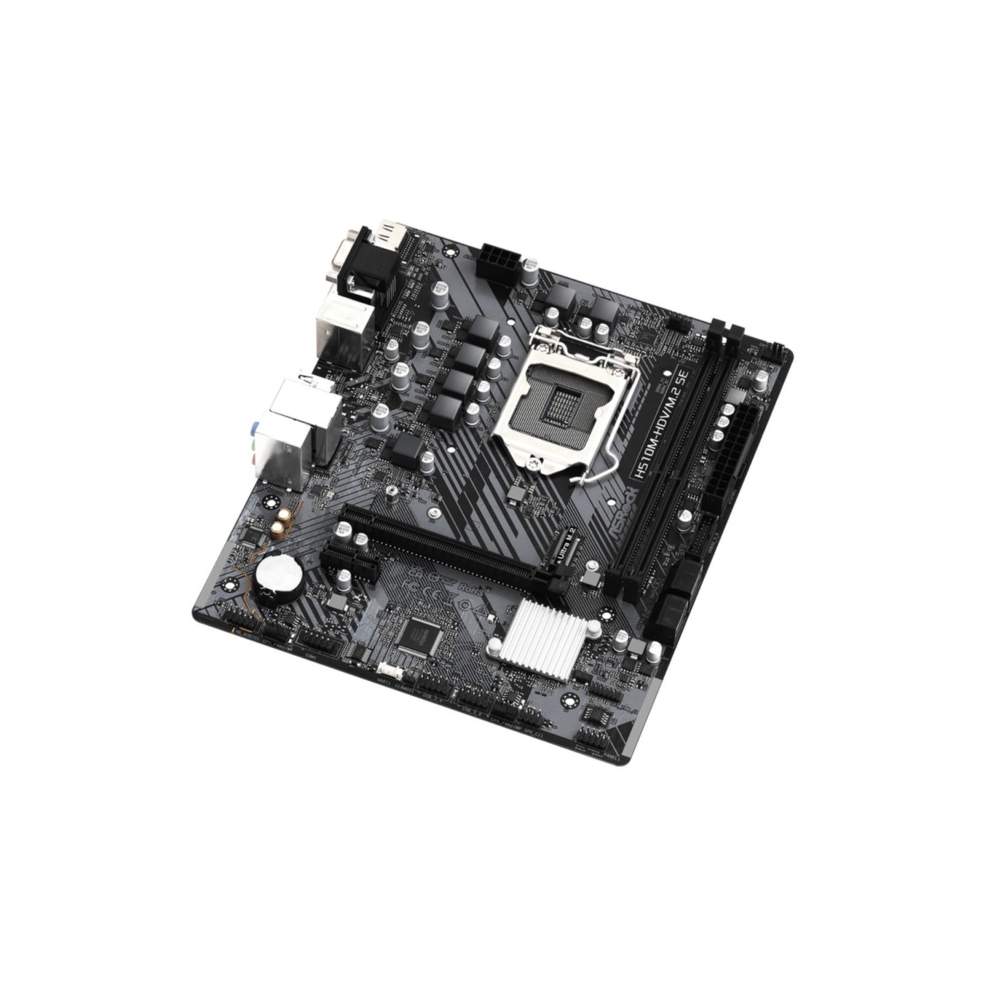 ASRock H510M-HDV/M.2 SE LGA1200 Micro-ATX Motherboard DDR4 (Boxed) — Buy in Cyprus with Fast Delivery