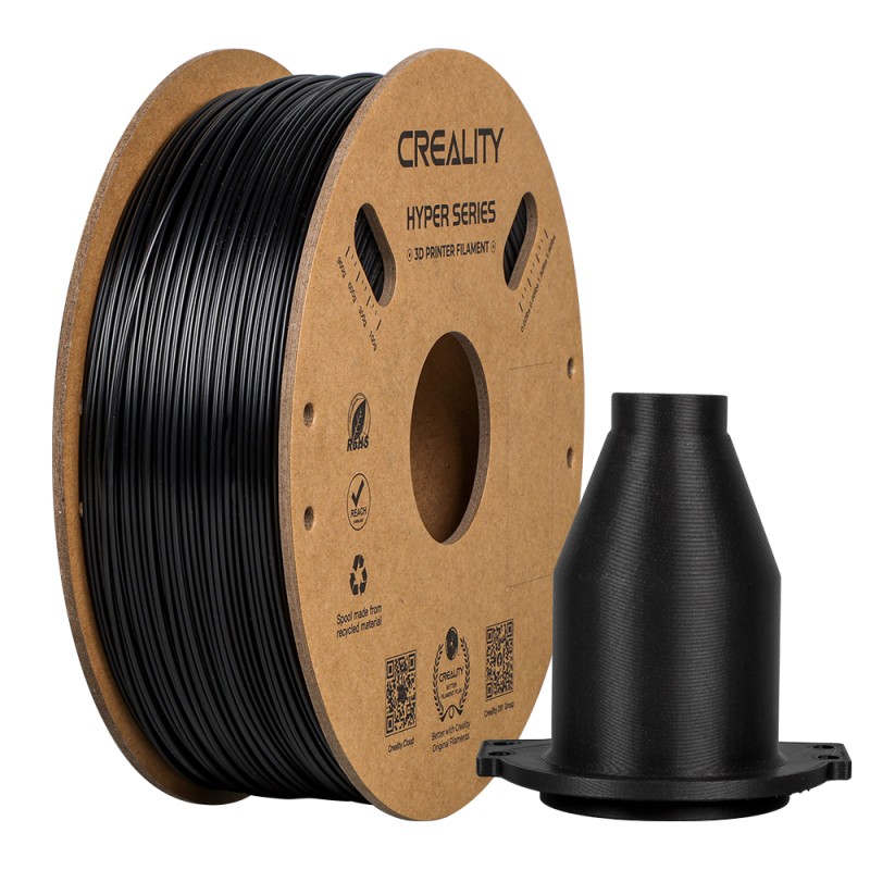 Buy Creality Hyper ABS Filament - Characteristics (Black, 1.75 mm, 1 kg) in Cyprus, Nicosia, Limassol, Larnaka, Pafos
