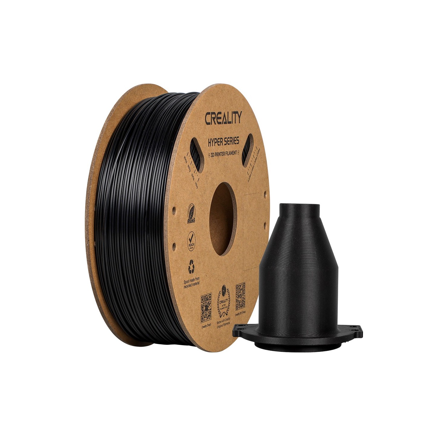 Creality Hyper ABS Filament - Characteristics (Black, 1.75 mm, 1 kg) — Buy in Cyprus with Fast Delivery