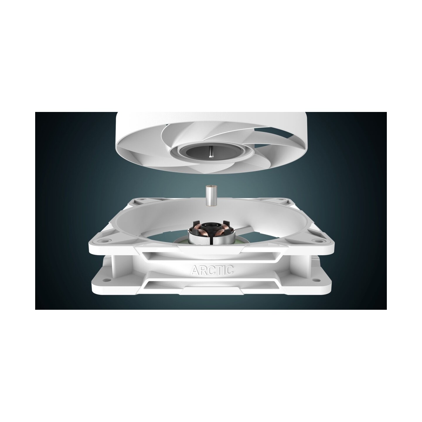 Arctic P12 Pro PST 120mm PWM Case Fan - White (Boxed) — Buy in Cyprus with Fast Delivery