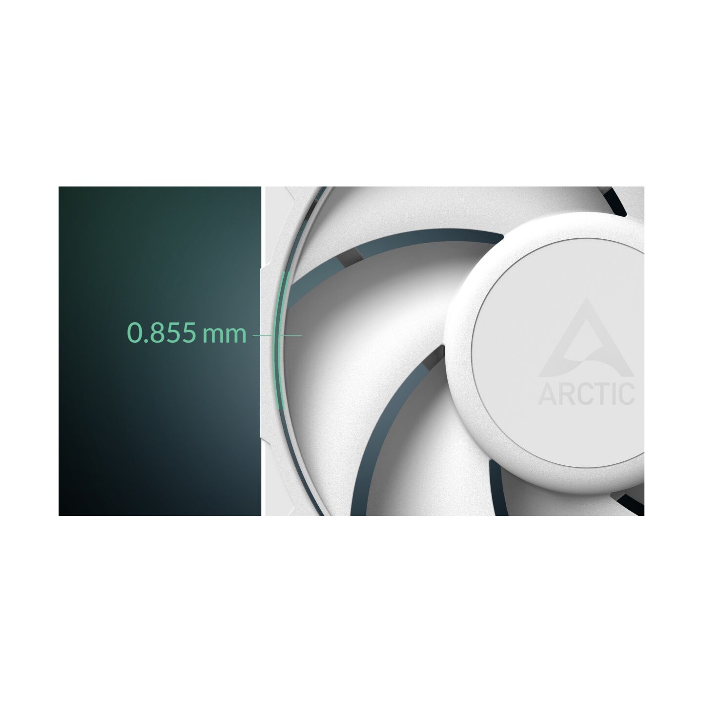 Arctic P12 Pro PST 120mm PWM Case Fan - White (Boxed) — Buy in Cyprus with Fast Delivery