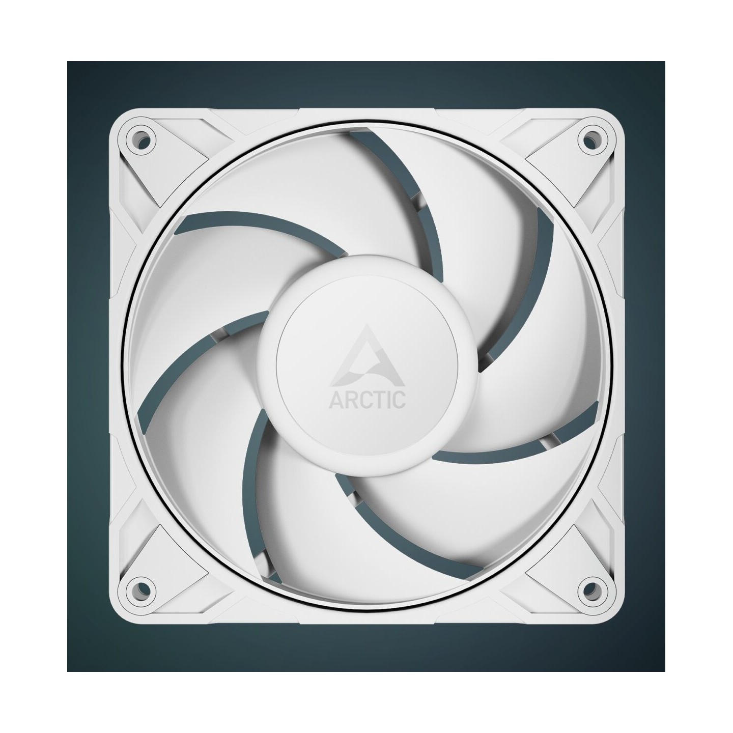 Arctic P12 Pro PST 120mm PWM Case Fan - White (Boxed) — Buy in Cyprus with Fast Delivery