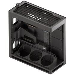Buy HAVN HS 420 VGPU Black Premium Midi Tower Case - HS 420 - Vertical GPU Support in Cyprus, Nicosia, Limassol, Larnaka, Pafos