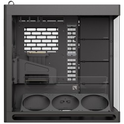 Buy HAVN HS 420 VGPU Black Premium Midi Tower Case - HS 420 - Vertical GPU Support in Cyprus, Nicosia, Limassol, Larnaka, Pafos
