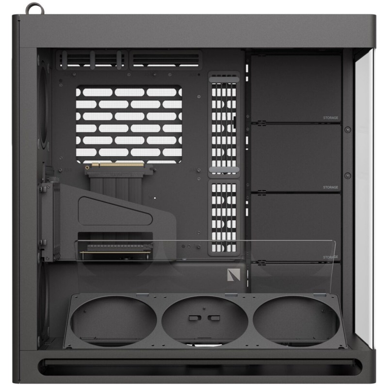 Buy HAVN HS 420 VGPU Black Premium Midi Tower Case - HS 420 - Vertical GPU Support in Cyprus, Nicosia, Limassol, Larnaka, Pafos