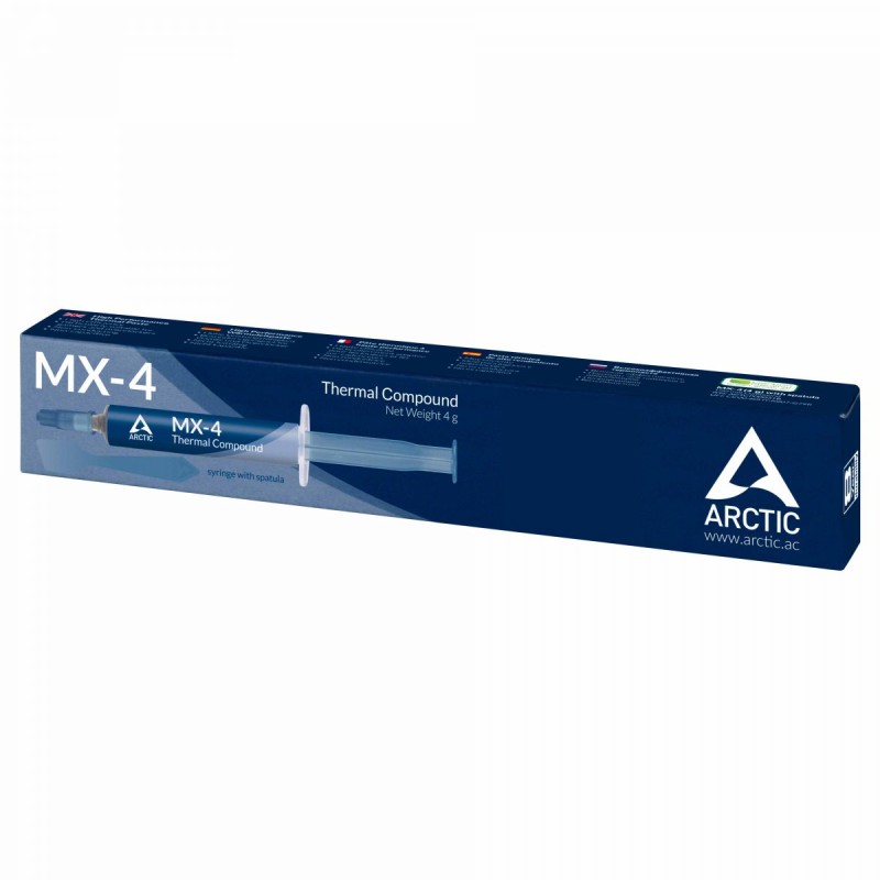 ARCTIC MX-4 4g - Thermal Paste with Spatula (Boxed) — Buy in Cyprus with Fast Delivery