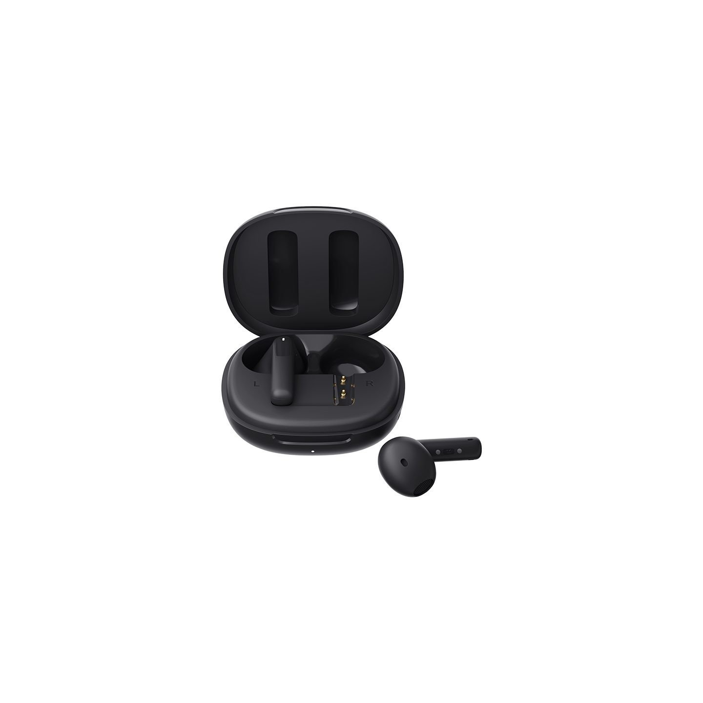 QCY AilyBuds E20 - Black, 13mm Driver, Hybrid ANC, BT5.4, IPX4 — Buy in Cyprus with Fast Delivery