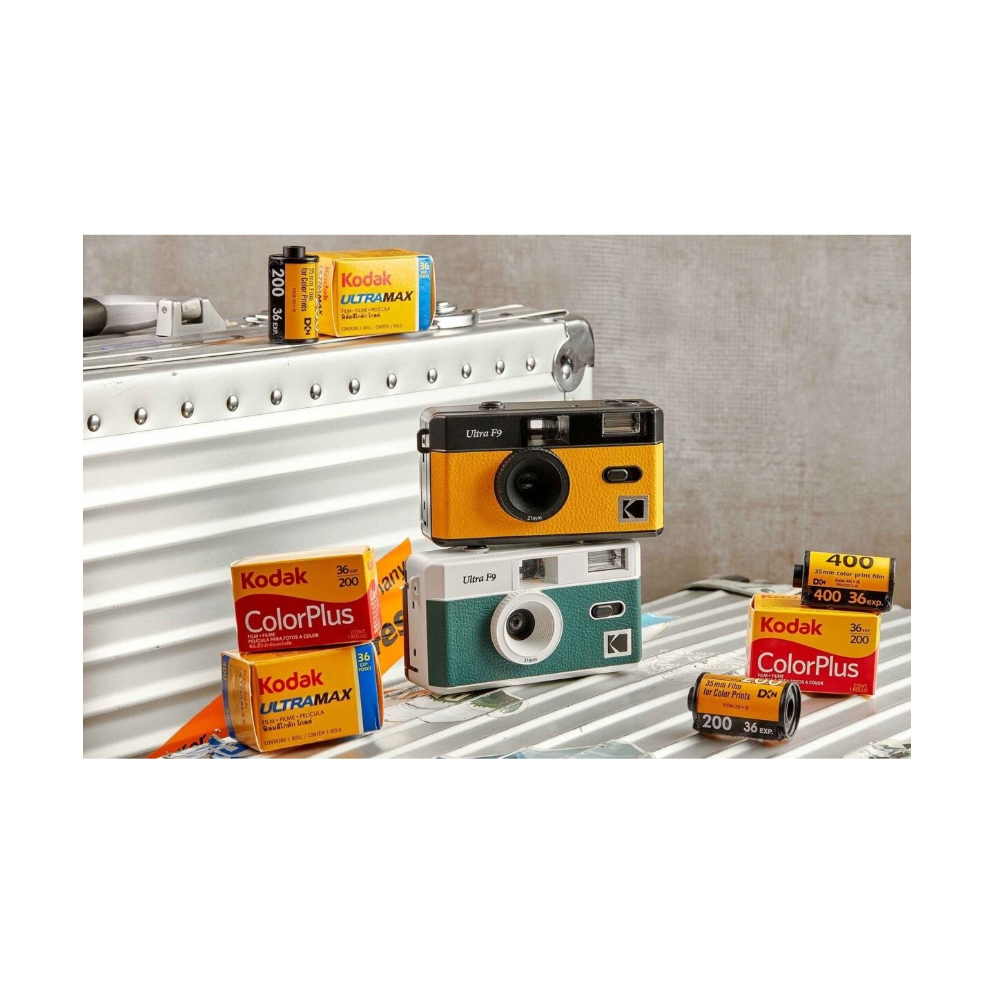 Kodak 35mm Film Camera Ultra F9 Yellow Retro - Ultra F9 - Yellow — Buy in Cyprus with Fast Delivery