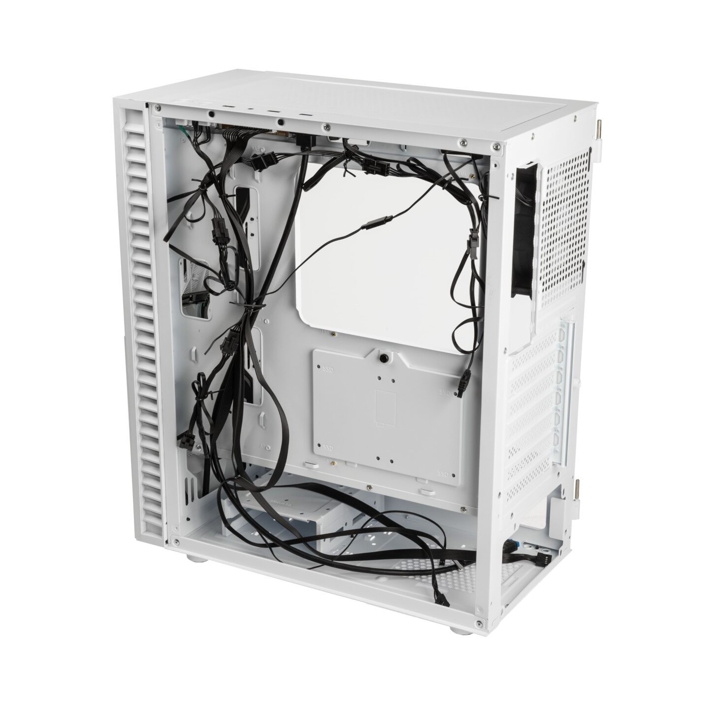 Kolink Observatory HF Mesh ARGB Midi Tower Case - White - 6 ARGB Fans (Boxed) — Buy in Cyprus with Fast Delivery