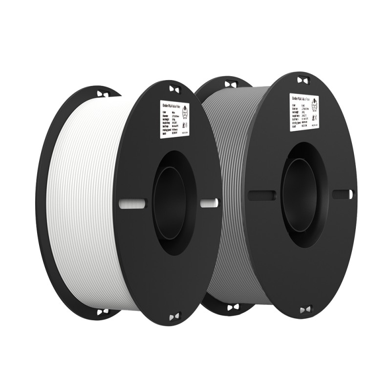 Buy Creality EN-PLA Value Pack 2kg - 3301010365 - White & Grey PLA Filament (Ender) in Cyprus, Nicosia, Limassol, Larnaka, Pafos