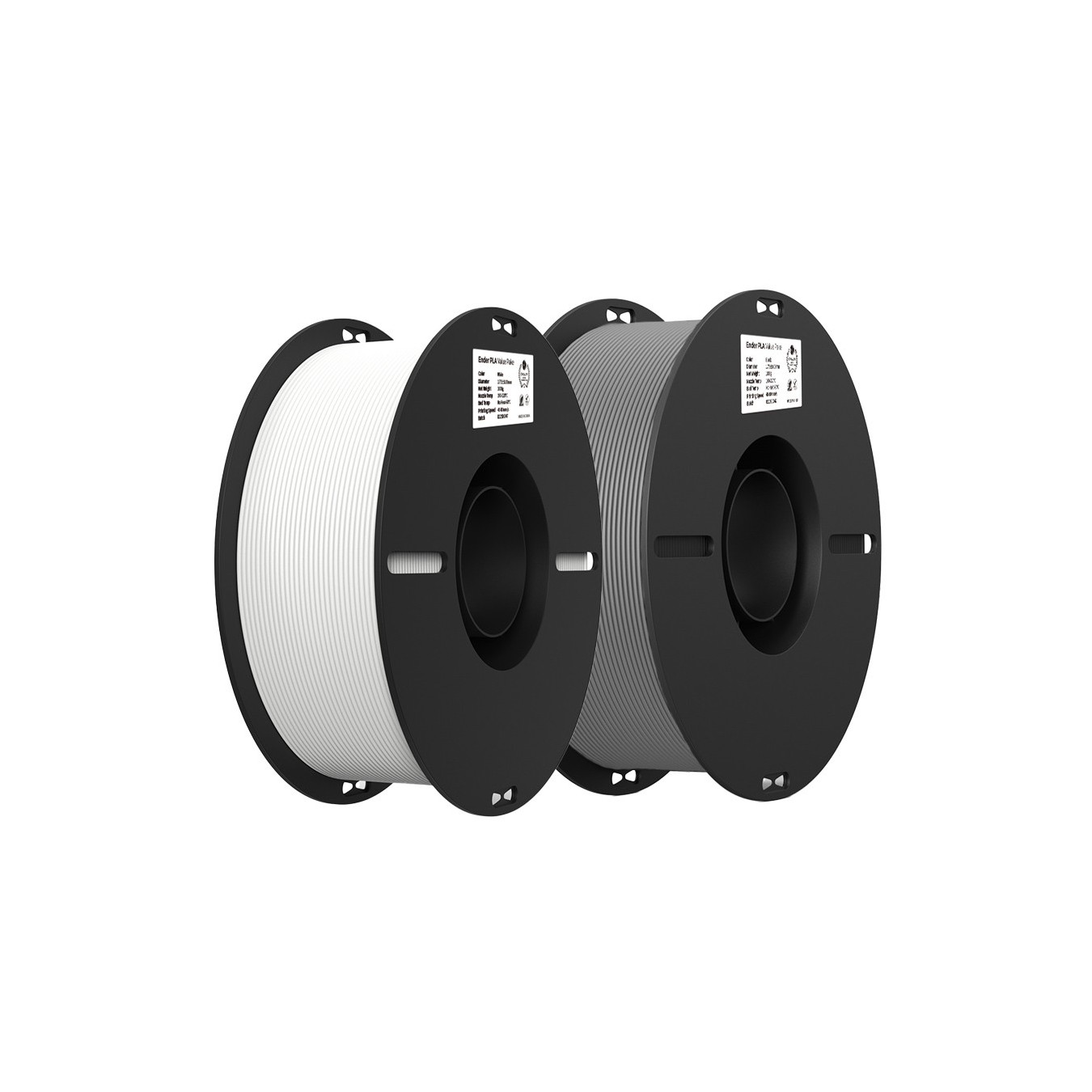 Creality EN-PLA Value Pack 2kg - 3301010365 - White & Grey PLA Filament (Ender) — Buy in Cyprus with Fast Delivery
