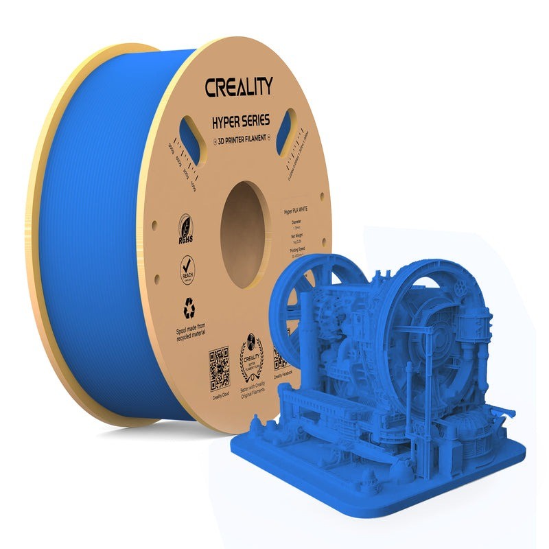 Buy Creality Hyper PLA Blue Filament 1.75mm - 1 kg Spool in Cyprus, Nicosia, Limassol, Larnaka, Pafos