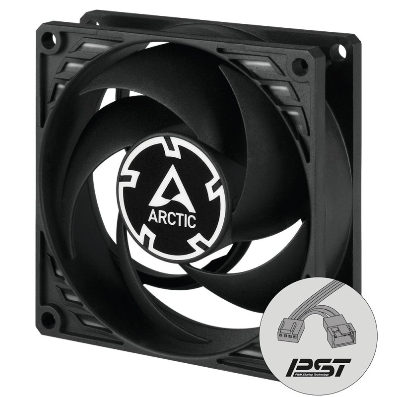 Buy ARCTIC P8 PWM PST Case Fan - P8 - 80mm, PWM control, PST hub in Cyprus, Nicosia, Limassol, Larnaka, Pafos