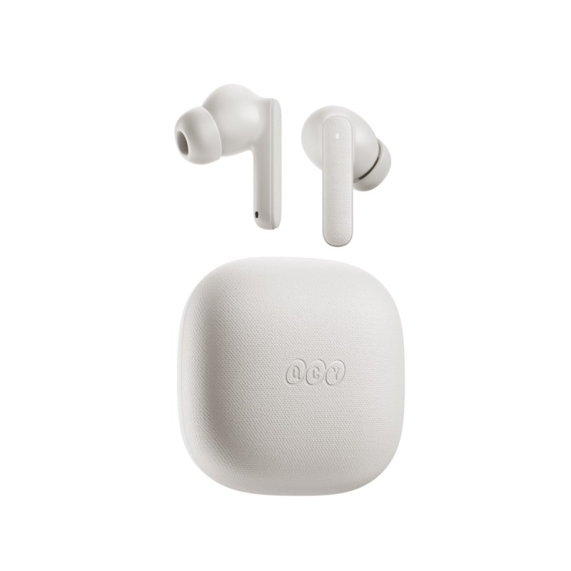 Buy QCY Buds White - QT43 - TWS Earbuds, 10mm Drivers, 35h Total Playtime, Wind ... in Cyprus, Nicosia, Limassol, Larnaka, Pafos