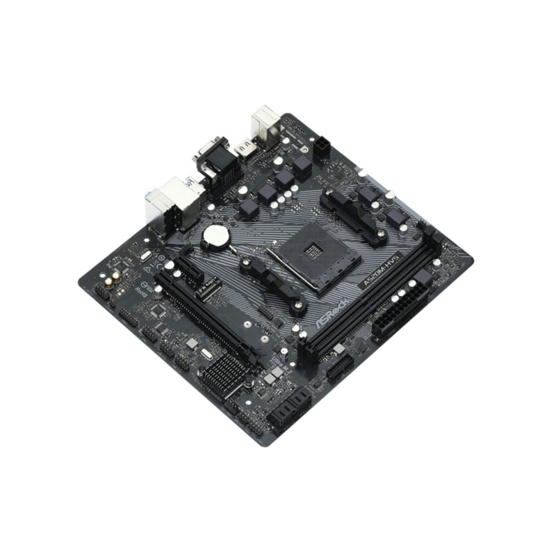 Buy ASRock A520M-HVS - AM4 Micro-ATX Motherboard - AMD A520, DDR4, 64GB Max, M.2... in Cyprus, Nicosia, Limassol, Larnaka, Pafos