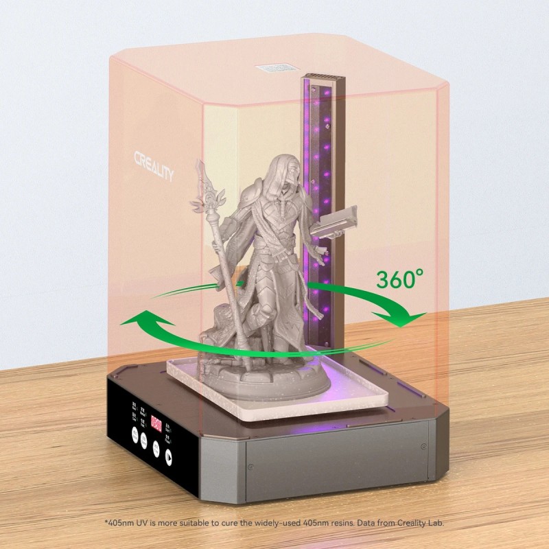 Buy CREALITY All-in-One Washing & Curing Machine - UW-03 - Compact 2-in-1 UV was... in Cyprus, Nicosia, Limassol, Larnaka, Pafos