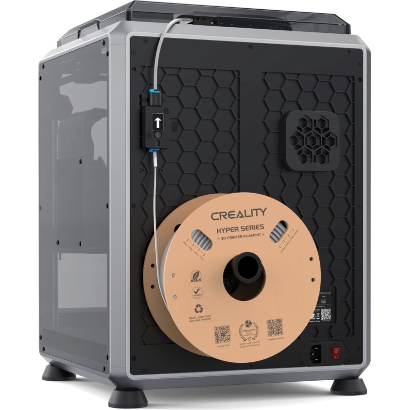 Buy CREALITY K1C 3D Printer - K1C - High-Speed Enclosed FDM, Silent Fans, Tri-Me... in Cyprus, Nicosia, Limassol, Larnaka, Pafos