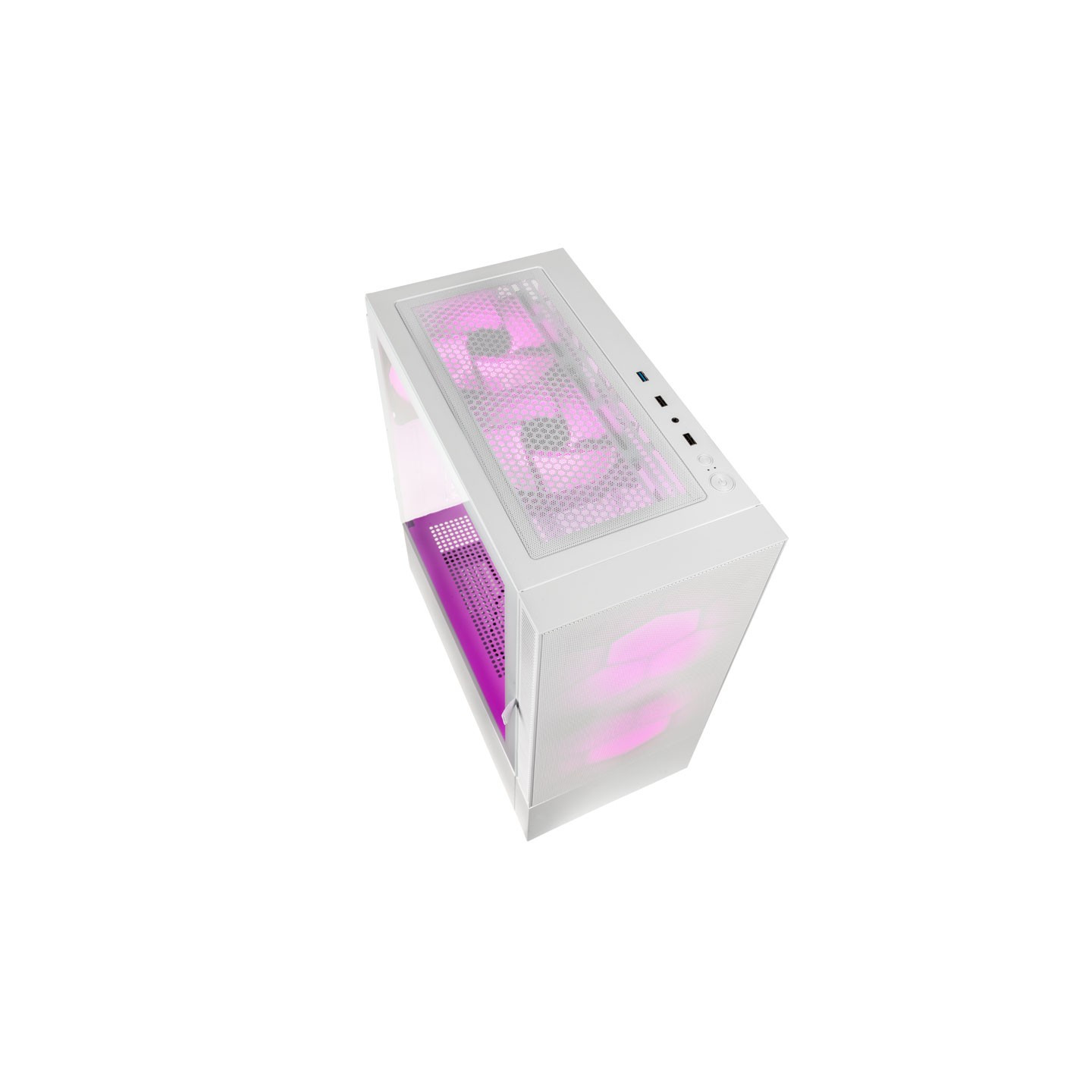 Kolink Observatory MX Mesh ARGB Mid Tower Case - White (5x Umbra Fans) (Boxed) — Buy in Cyprus with Fast Delivery