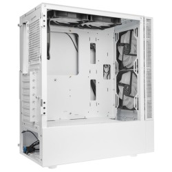 Kolink Observatory MX Mesh ARGB Mid Tower Case - White (5x Umbra Fans) (Boxed) — Buy in Cyprus with Fast Delivery