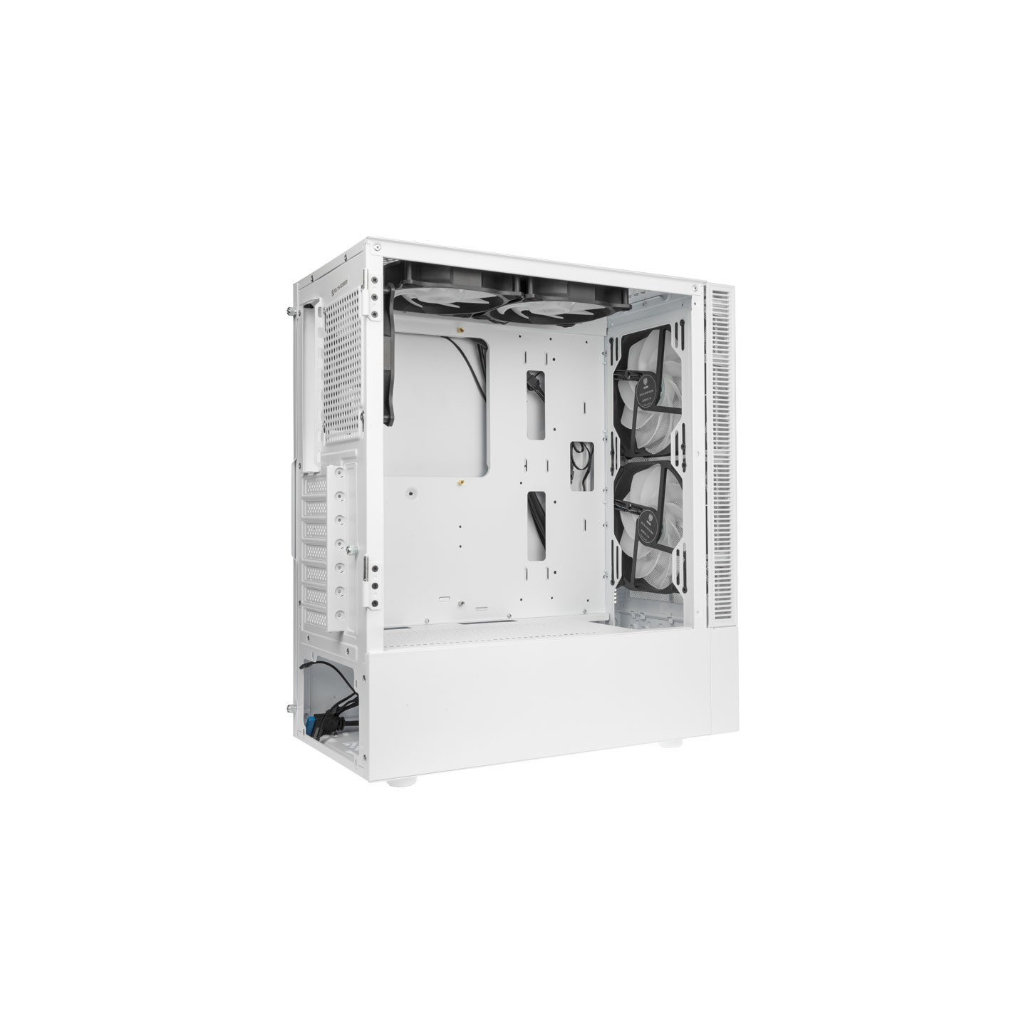 Kolink Observatory MX Mesh ARGB Mid Tower Case - White (5x Umbra Fans) (Boxed) — Buy in Cyprus with Fast Delivery