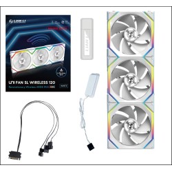 Buy Lian Li UNIFAN SL Wireless 120 - 3-Pack - Reverse White - Case Fan in Cyprus, Nicosia, Limassol, Larnaka, Pafos