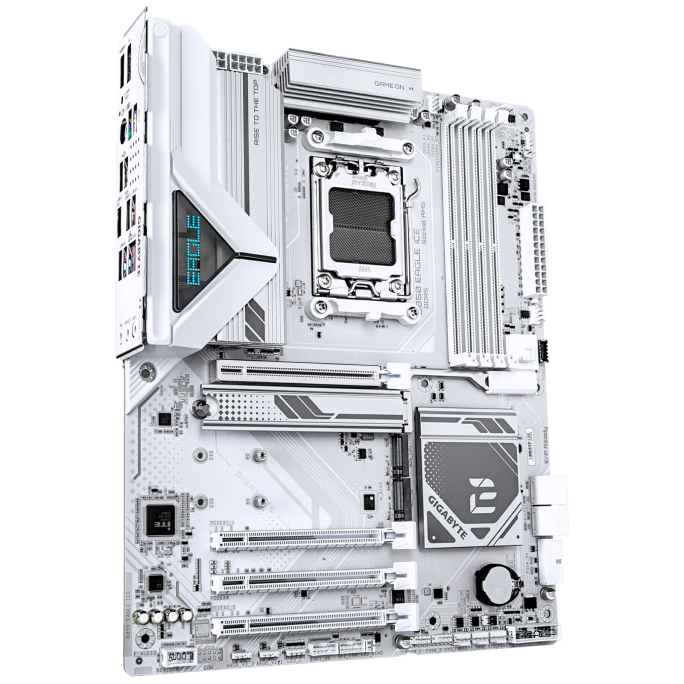 Gigabyte GA-B850 EAGLE ICE - AM5 ATX Motherboard, AMD B850, DDR5, 4x DIMM, 256GB Max — Buy in Cyprus with Fast Delivery