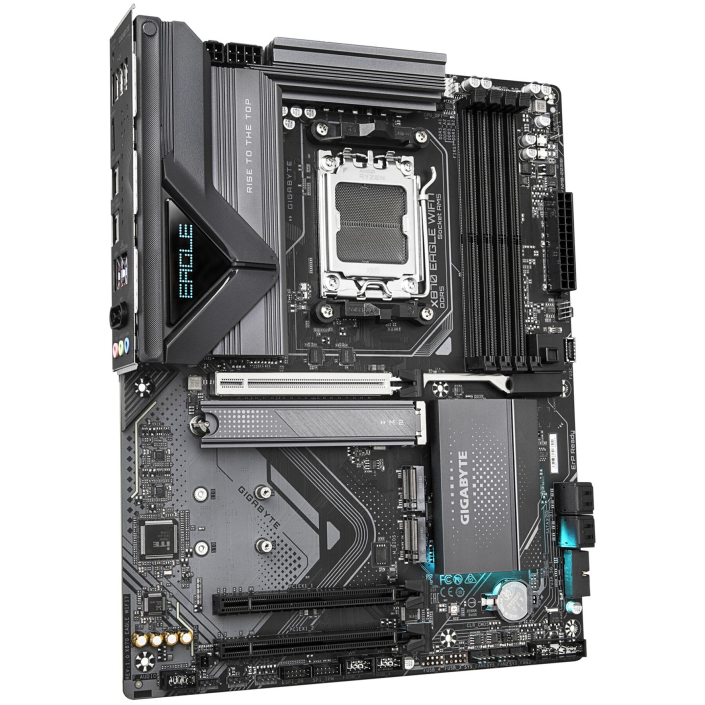 Gigabyte GA-X870 EAGLE WIFI7 ATX AM5 Motherboard AMD X870 DDR5 Wi-Fi7 USB4 (Boxed) — Buy in Cyprus with Fast Delivery
